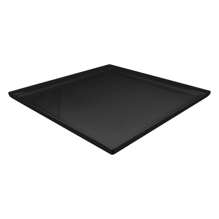 Black Melamine Extra Large Platter 610x610x38mm