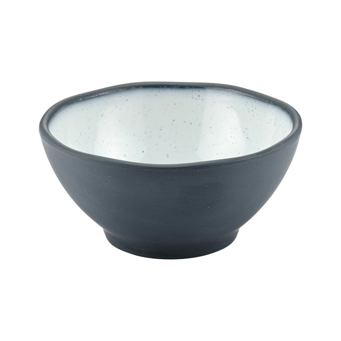 Steel Blue Marl Melamine Small Dish 170x170x80mm 800ml