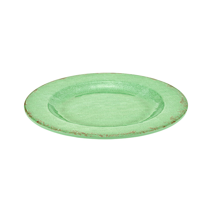 White Casablanca Melamine Plate 230x230x17mm