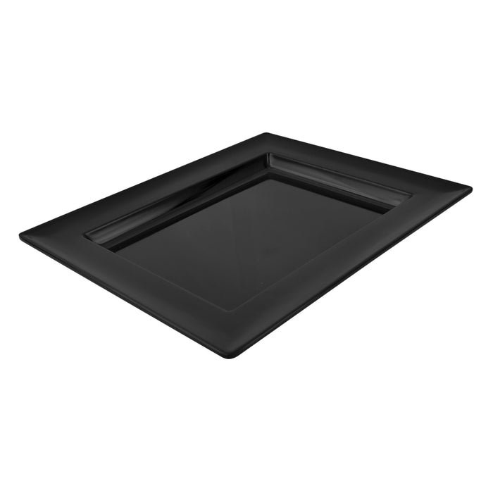 Black Melamine Dover Tray 310x250x30mm 450ml