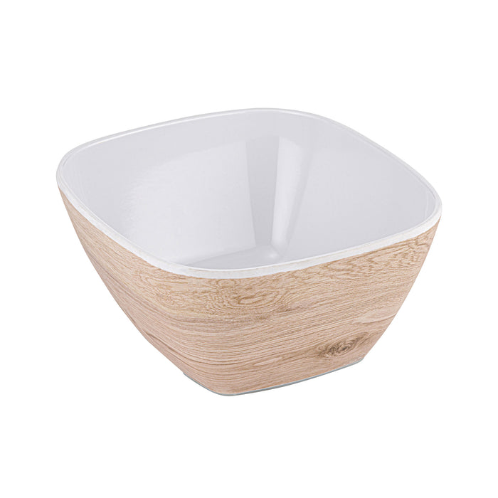 White Tura Melamine 1/6 Size Crock 176x162x80mm 1L