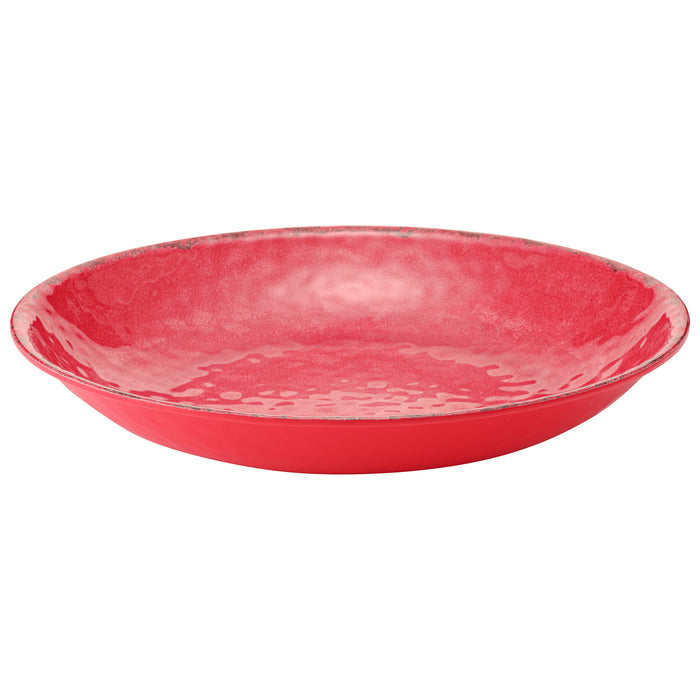 Red Casablanca Melamine Dish 420x420x70mm 6L