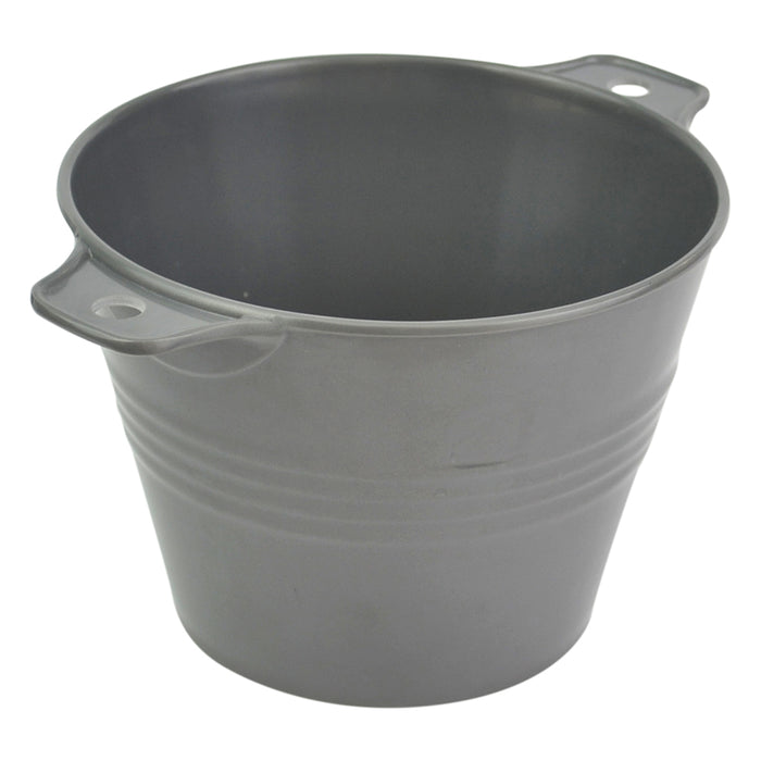 Grey Melamine Ranch Pot - 200x153x110mm - 1.2L