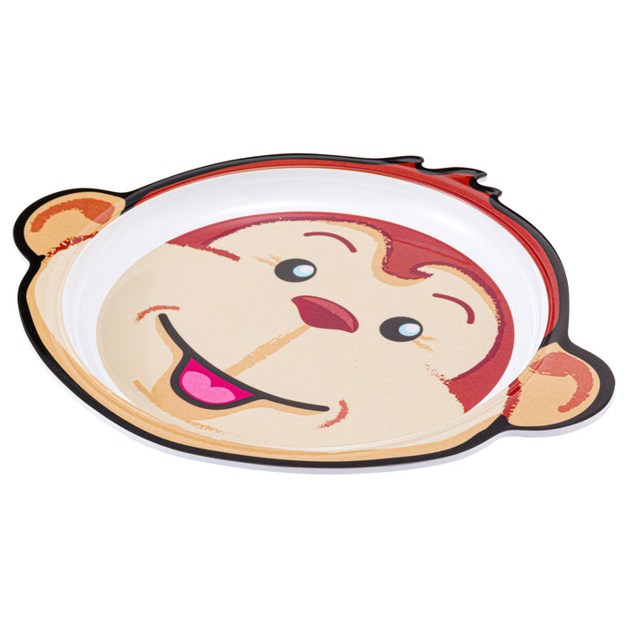 Monkey Melamine Junior Plate 262x227mm