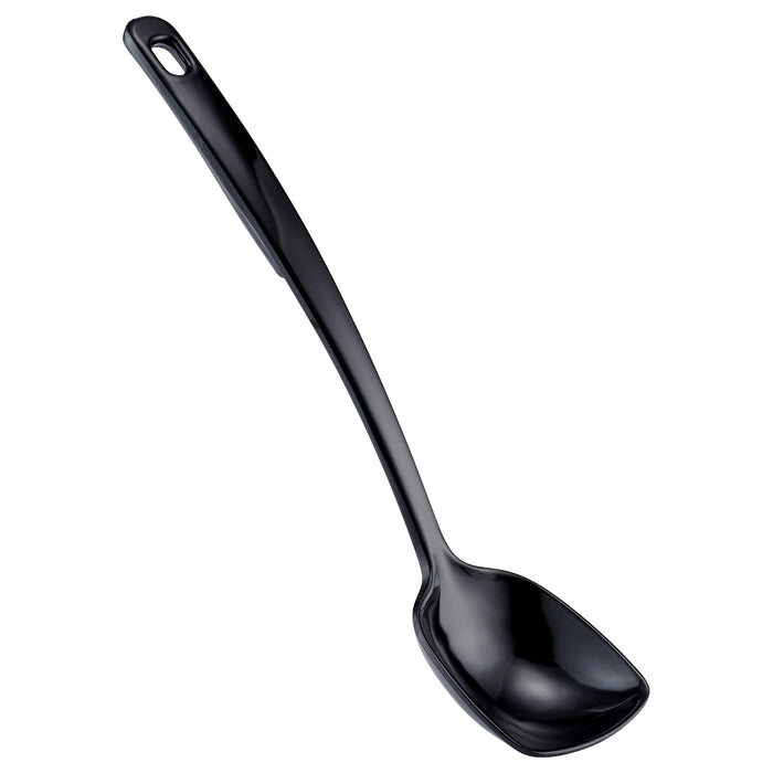 Black Melamine Solid Spoon 310mm