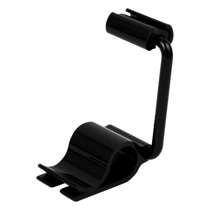 Black Polycarbonate Adjustable Ticket Clamp 50mm