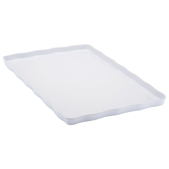 White Melamine Aalto Tray