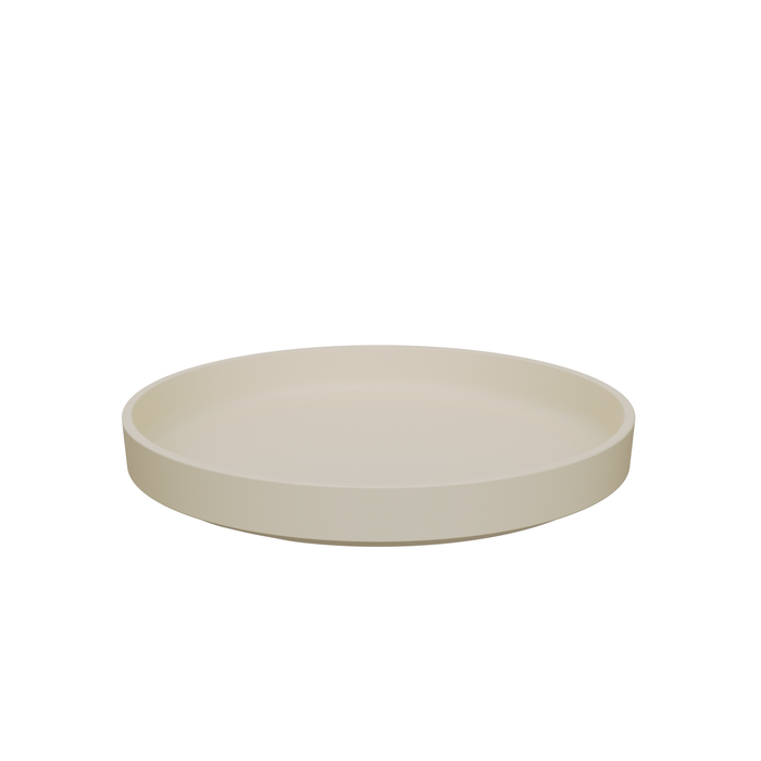 Parchment Matt Hoxton Melamine Plate 228x21mm