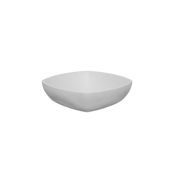 Blanc Pigment Melamine Square Dish (200x200x60mm, 1L)