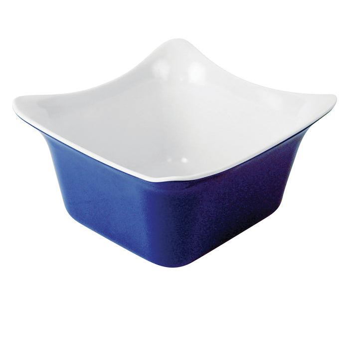 Black 1/6 Size Melamine Fleur Crock  w/SF 1L