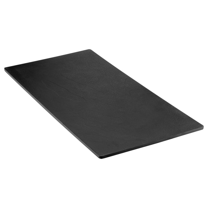 Black Slate Effect Melamine Tray w/sf 285x600x10mm