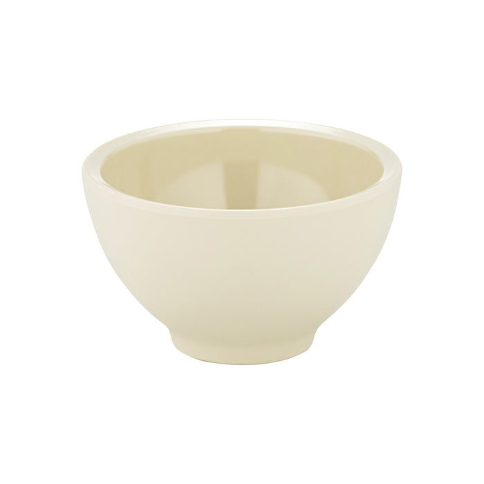 Trafalgar White and Taupe Melamine Pot 120x120x72mm 325ml
