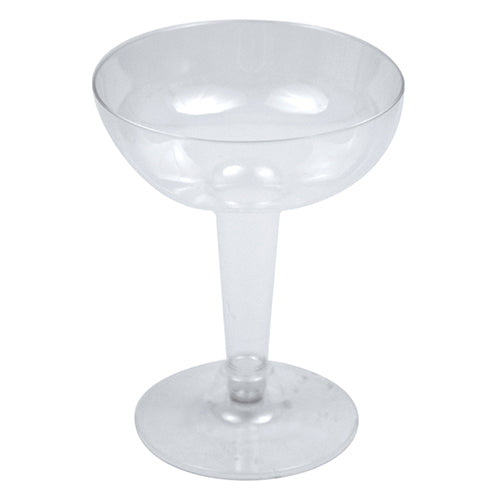 Clear Champagne Saucer 125ml (144 pack)