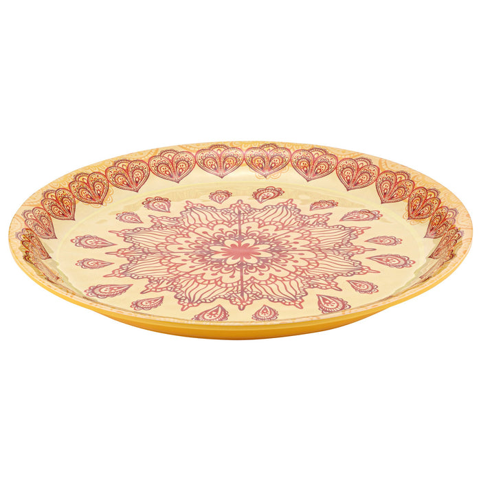 Mehndi Melamine Dish 350x350x30mm