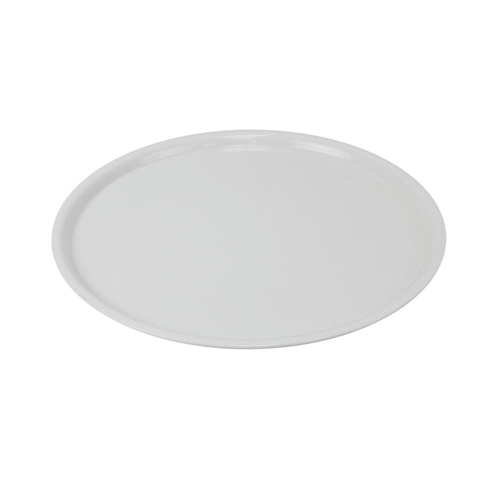 White Melamine Round Tray 300mm