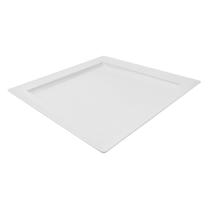 White Melamine Dover Tray 375x375x30mm 1L