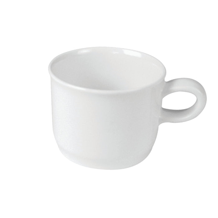 Polar White Melamine Basic Stacking Cup 200ml