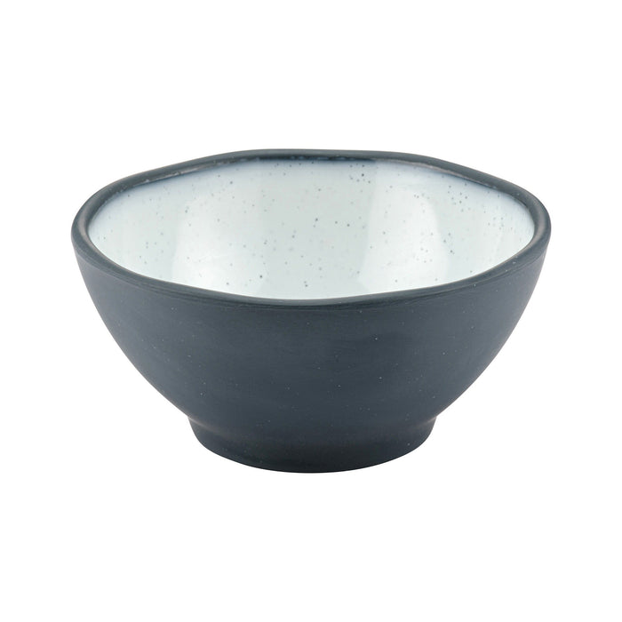Steel Blue Marl Melamine Dish