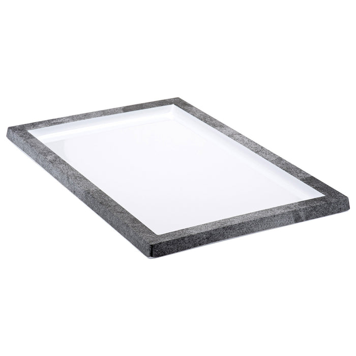 Urban/White Melamine Tray