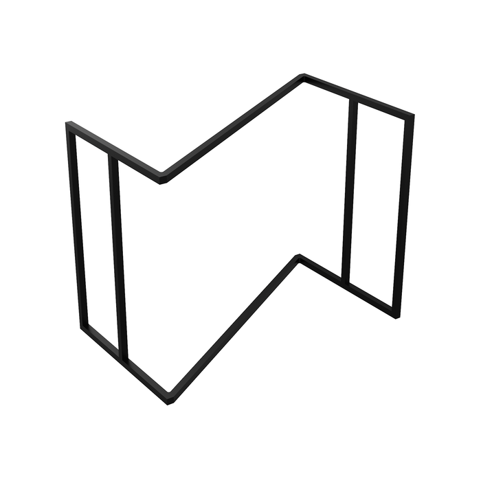 Z Stand Black Stainless Steel GN1/1