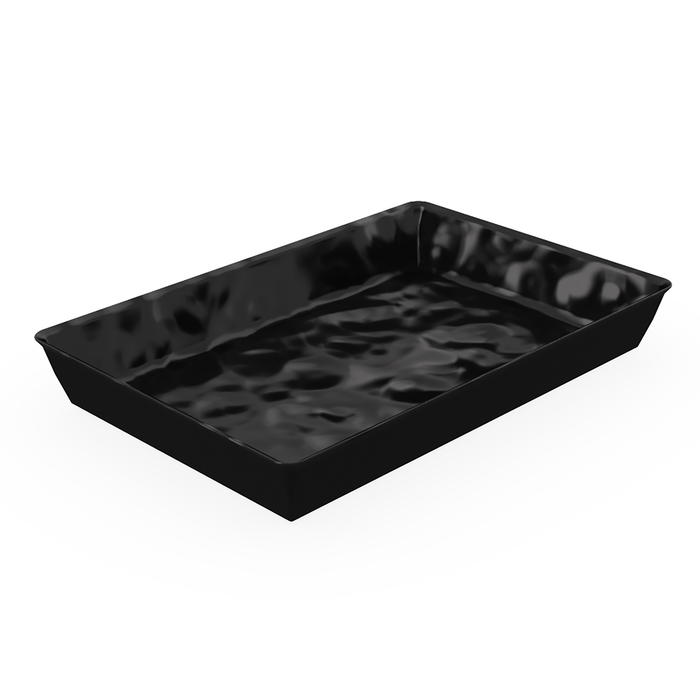 Mino Black Melamine Deep Crock 420x280x60mm 4.55L