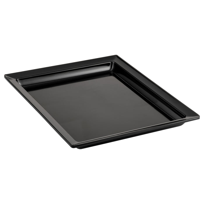 Black 1/2 Size 30mmH Melamine Classico Tray 700ml