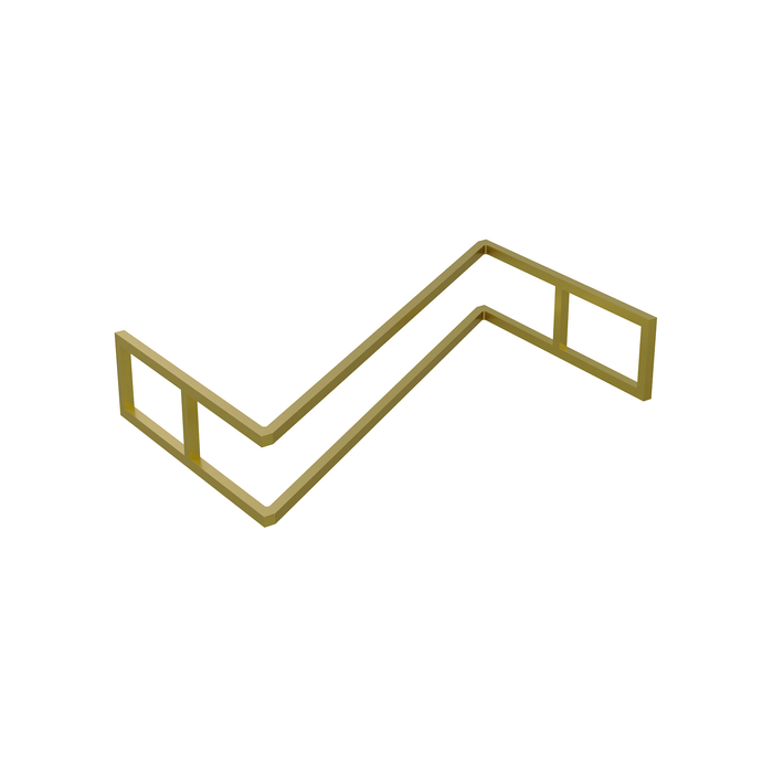 Z Stand Gold Stainless Steel GN1/1 513 x 308 x 400mm