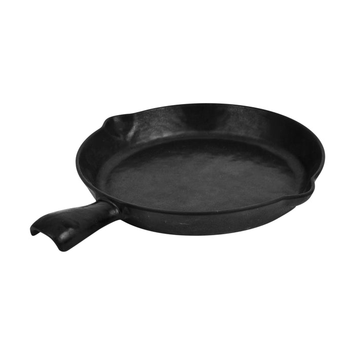 Small Melamine Skillet Plate 262x216x35mm 350ml