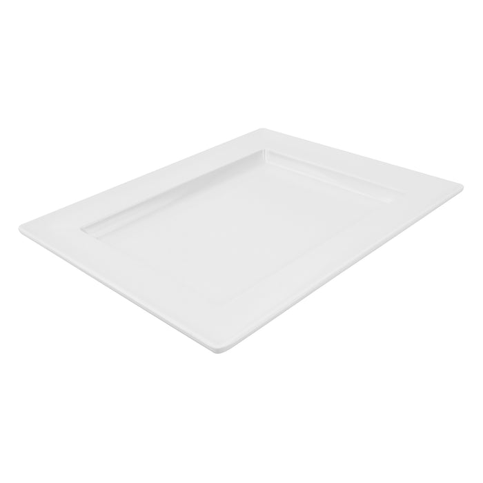 White Melamine Dover Tray 310x250x30mm 450ml