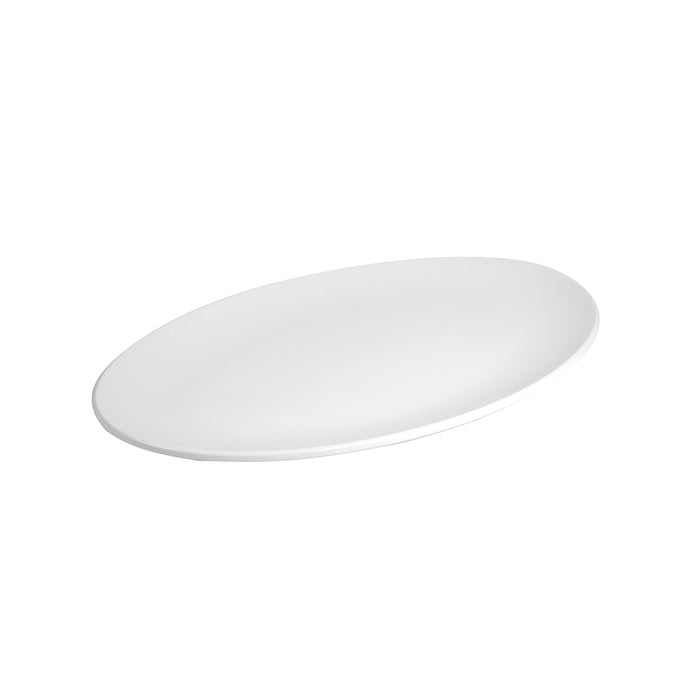 White Melamine Oval Gastro Dish  with SF 500ml