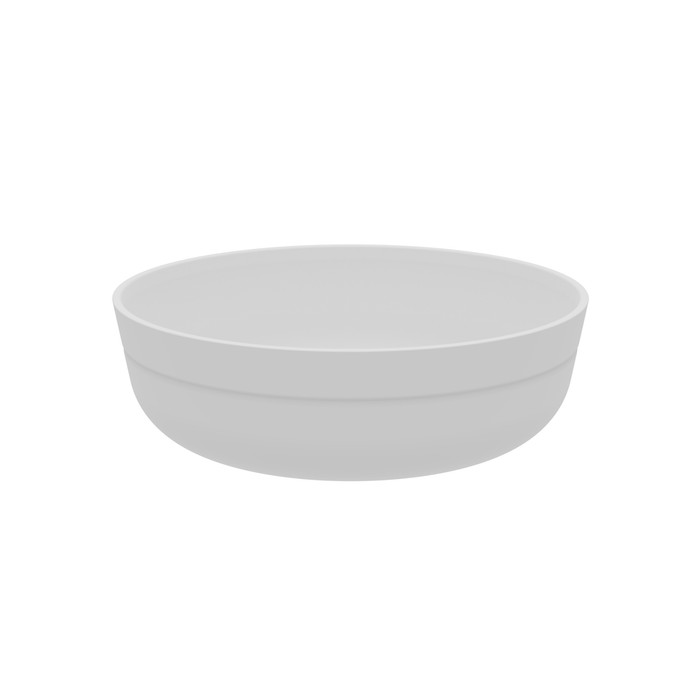 Hu White Melamine Round Dish (6 Pack)