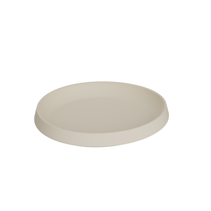 Trafalgar Parchment Melamine Medium Shallow Dish280x260x39mm