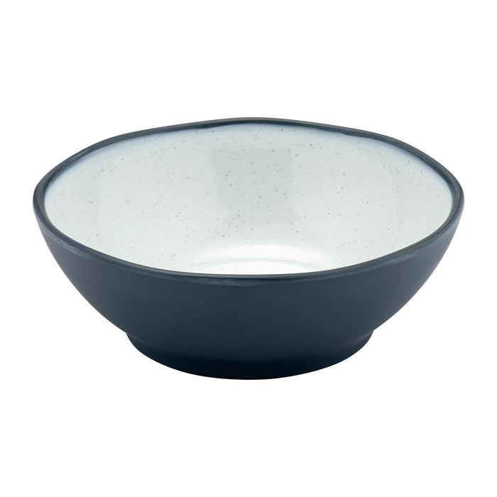 Steel Blue Marl Melamine Large Dish 230x230x80mm 1.5L