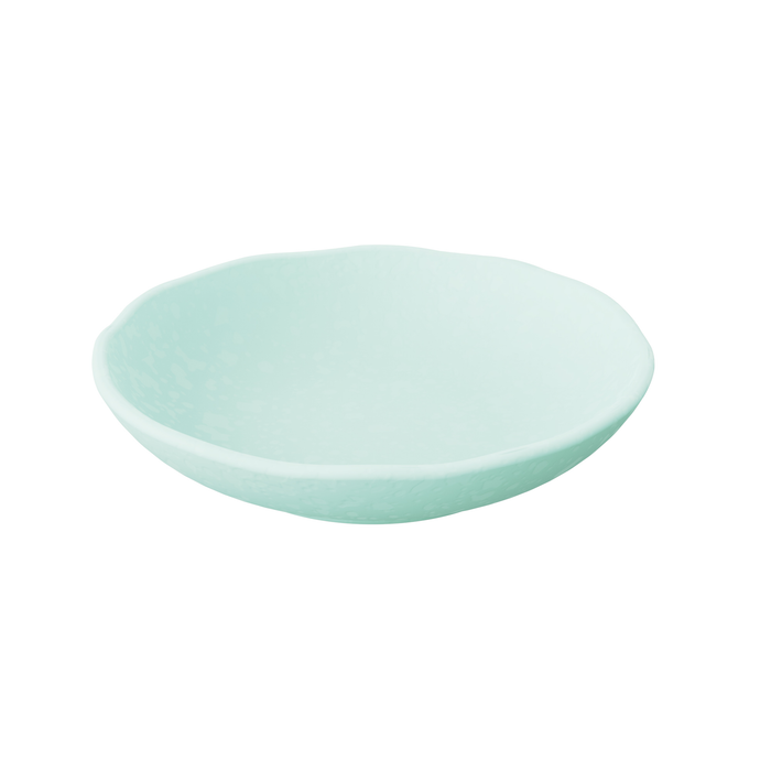 Mineral Aqua Melamine Crackle Dish 240x240x50mm 1.3L