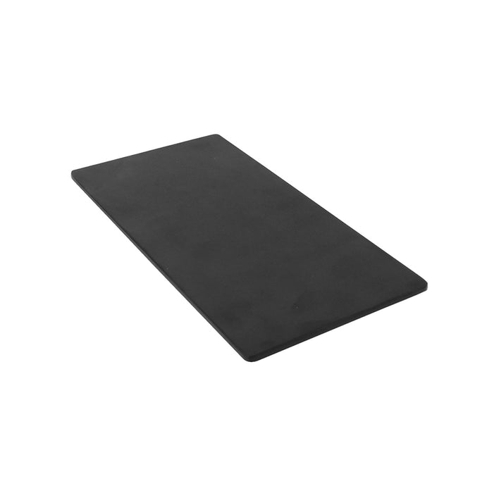 Black 1/4 size Slate Effect Melamine Tray w/sf