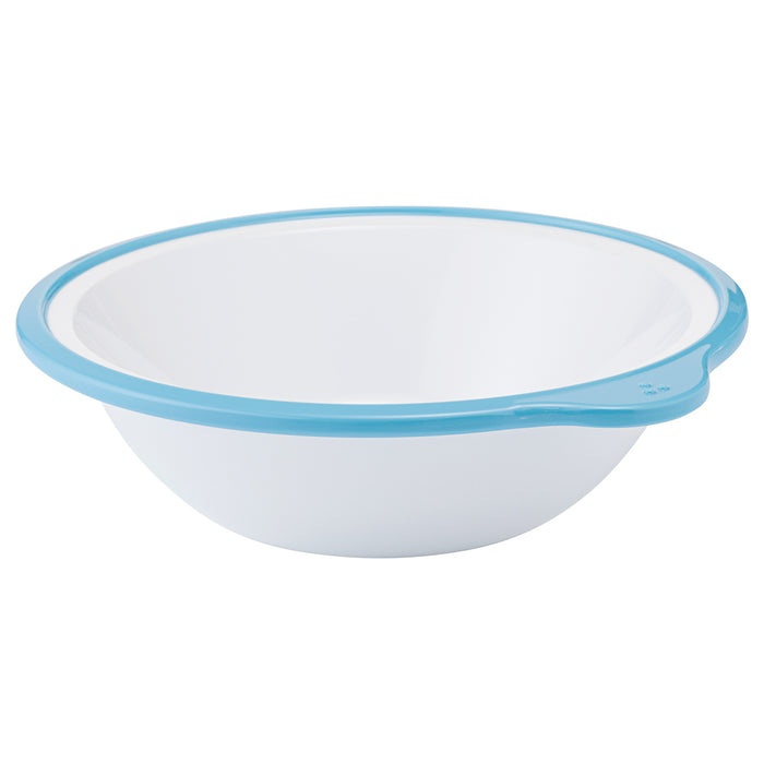 Omni White Bowl with Blue Rim 180x170x50mm 400ml