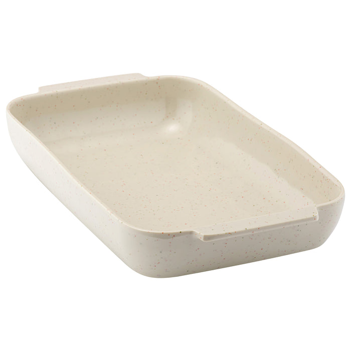 Cream Marl Melamine 1/4 Size Insert 239x149x40mm