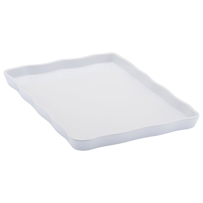 White Melamine Aalto Tray