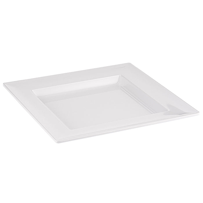 White Melamine Dover Tray 250x250x30mm 280ml