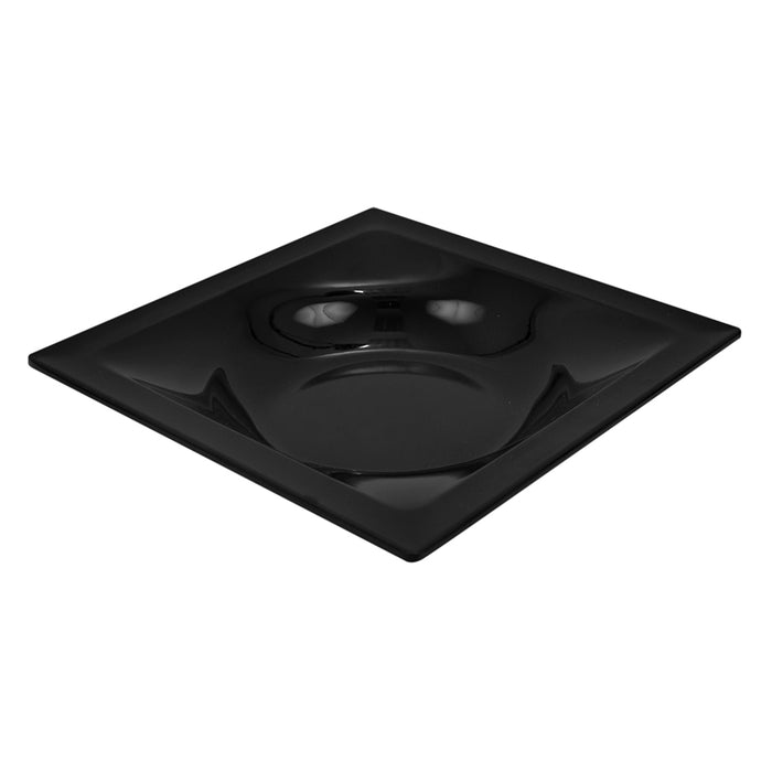 Black Melamine Insert 0.5L w/sf Zest Dish 200x200x40mm