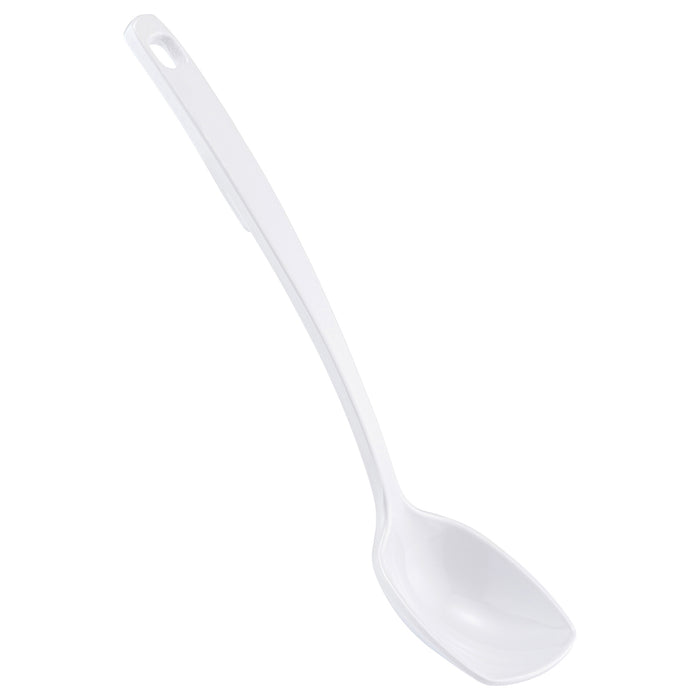 White Melamine Solid Spoon 220mm