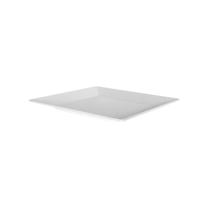 White Melamine Lancaster Square Plate 152xmm