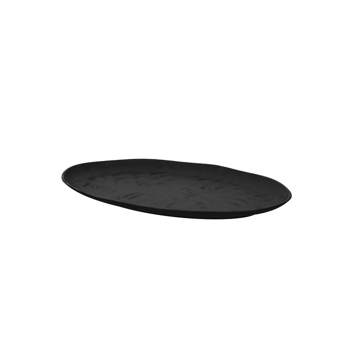 Aqua Pigment Melamine Oval Tray  420 x 280 x 30mm