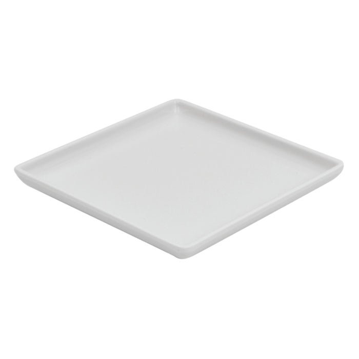 White Melamine Appetite Dish 105x105x15mm