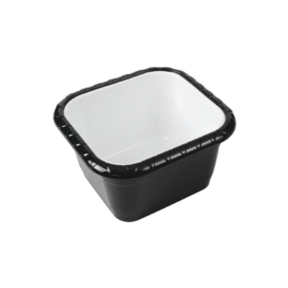 Black/White 1/6 Size Azteca SAN Dish (1litre)