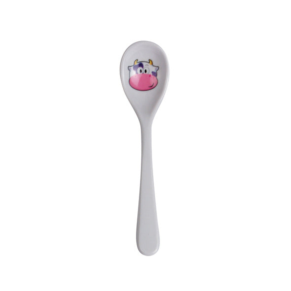 Cow Melamine Spoon 142mm