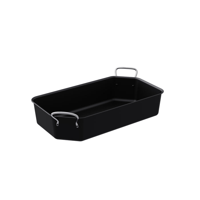 Ore Black Stainless Steel Greblon Crock 265x164x70mm
