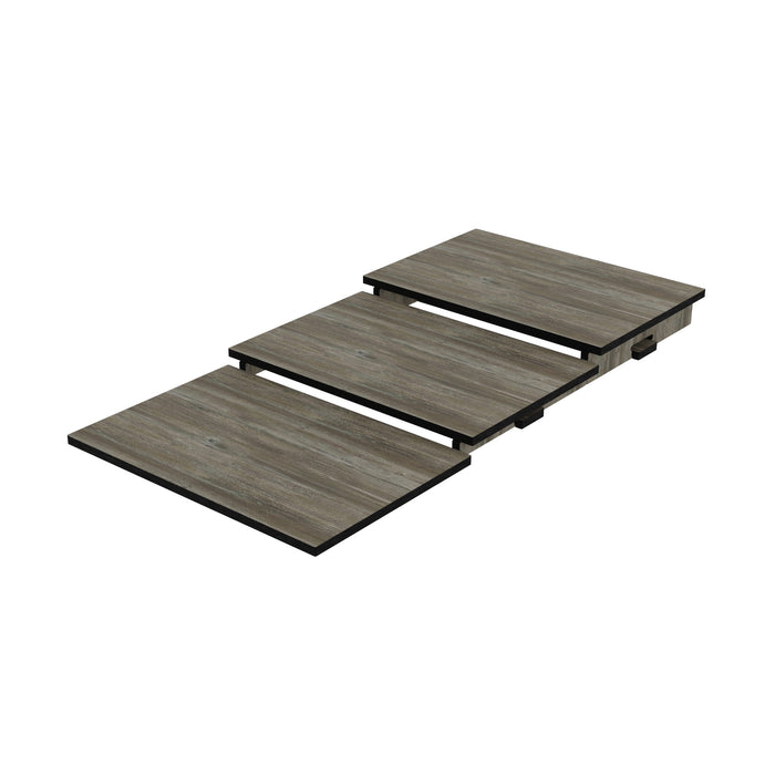 Ponderosa Pine Effect Three Tier HPL Riser 420 x 840mm