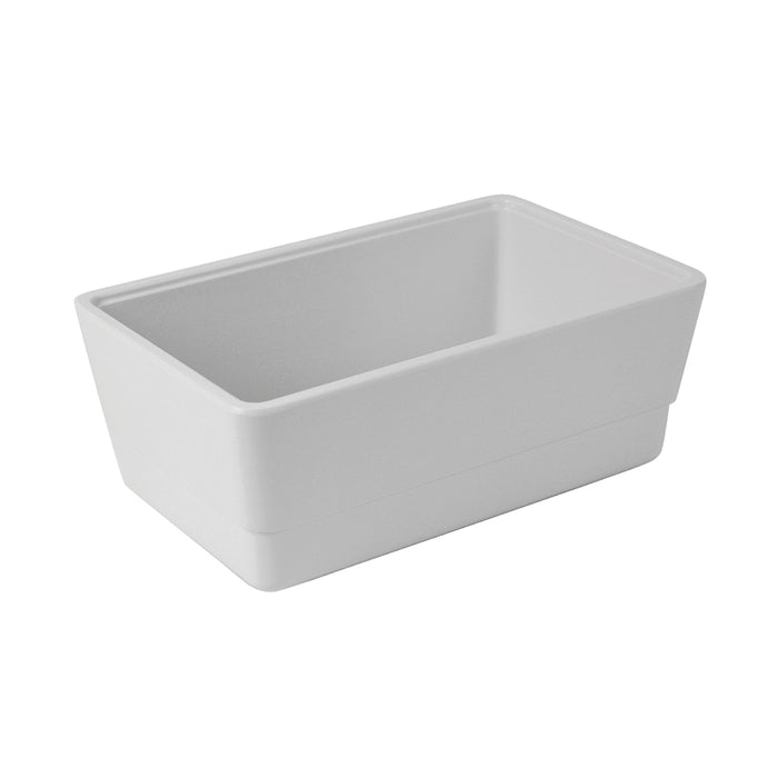 Polar White Melamine Crock w/SF 162x260x100mm 2.2L