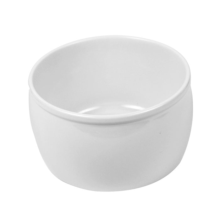 White Melamine Dressing Pot 205x115mm 2.27L